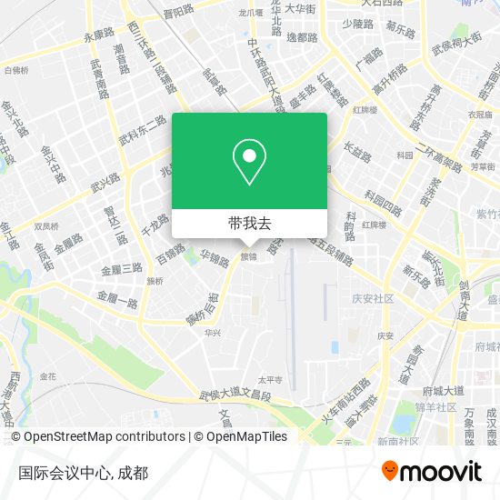 国际会议中心地图