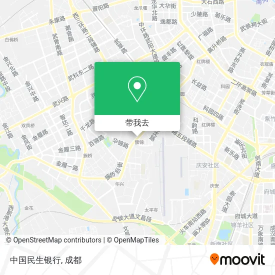 中国民生银行地图