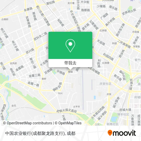 中国农业银行(成都聚龙路支行)地图