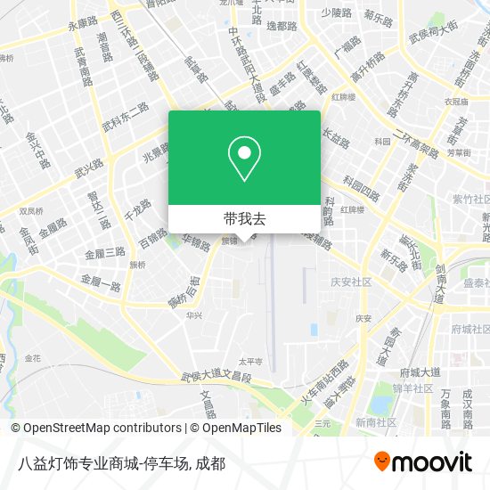 八益灯饰专业商城-停车场地图