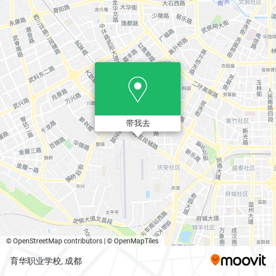 育华职业学校地图