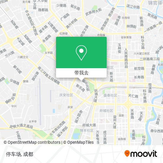 停车场地图