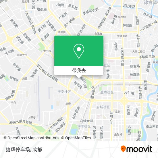 捷辉停车场地图