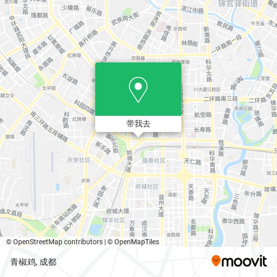 青椒鸡地图