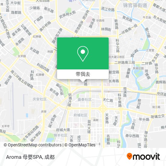 Aroma 母婴SPA地图