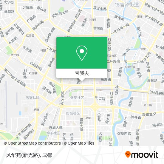 风华苑(新光路)地图