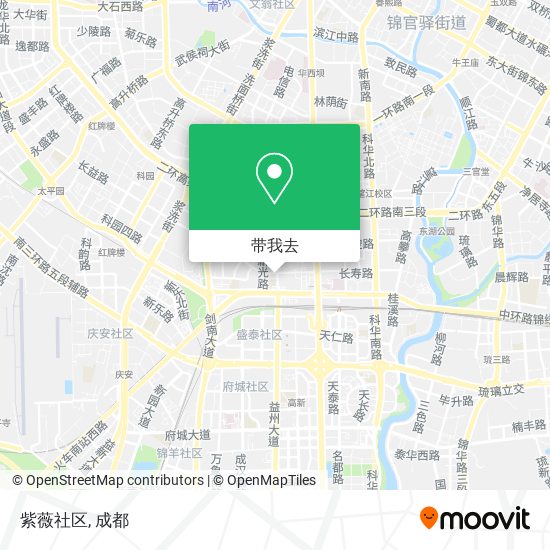 紫薇社区地图