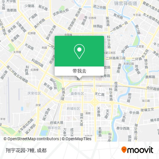 翔宇花园-7幢地图