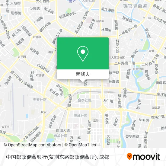 中国邮政储蓄银行(紫荆东路邮政储蓄所)地图