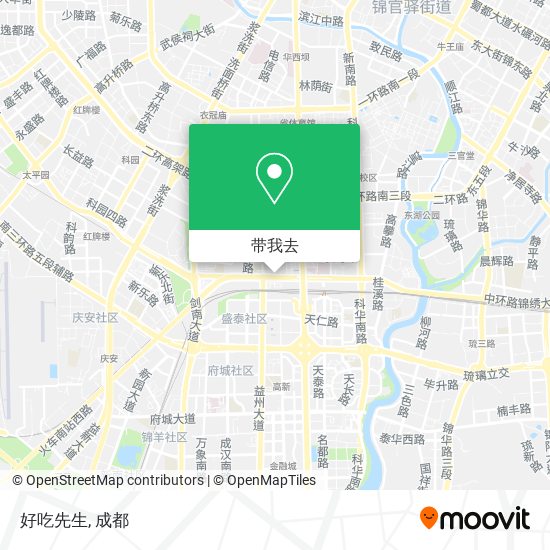 好吃先生地图