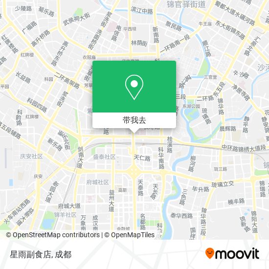 星雨副食店地图