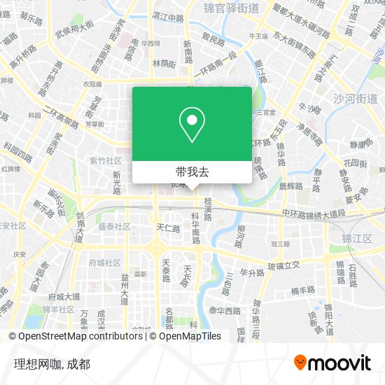 理想网咖地图