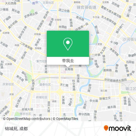 锦城苑地图