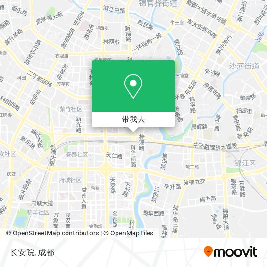长安院地图