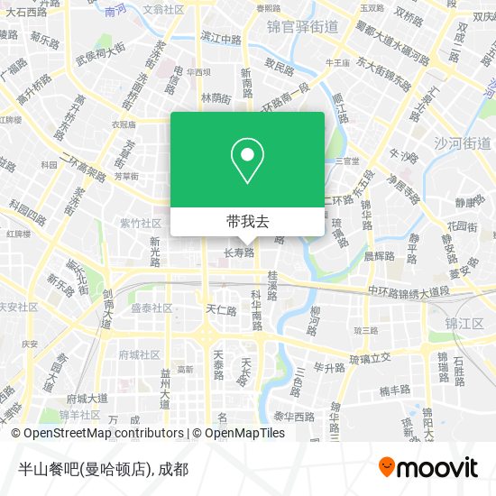 半山餐吧(曼哈顿店)地图