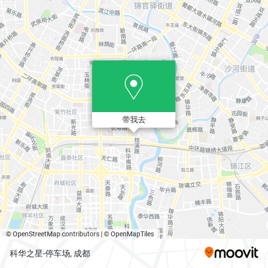科华之星-停车场地图