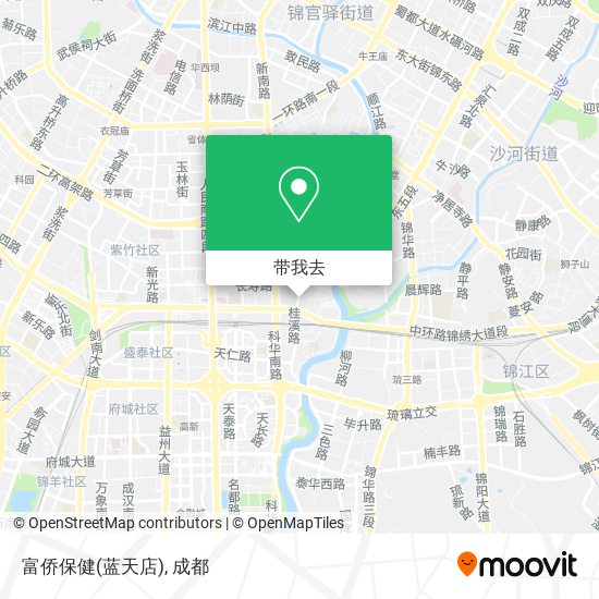 富侨保健(蓝天店)地图
