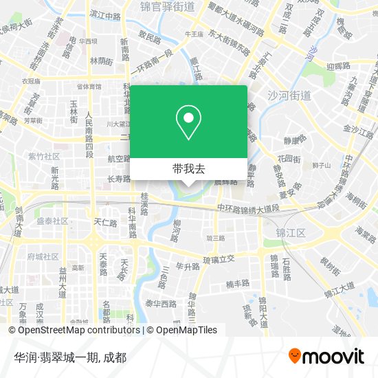华润·翡翠城一期地图