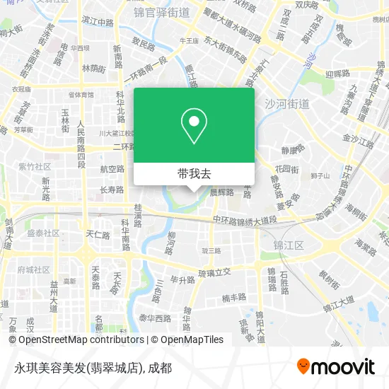 永琪美容美发(翡翠城店)地图