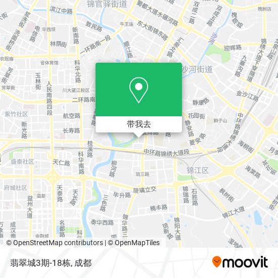 翡翠城3期-18栋地图