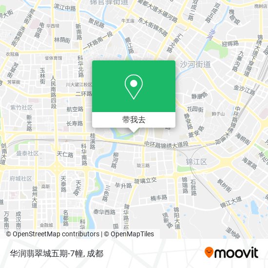 华润翡翠城五期-7幢地图
