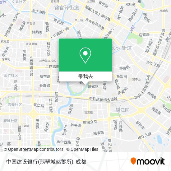 中国建设银行(翡翠城储蓄所)地图