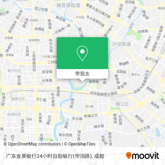 广东发展银行24小时自助银行(华润路)地图