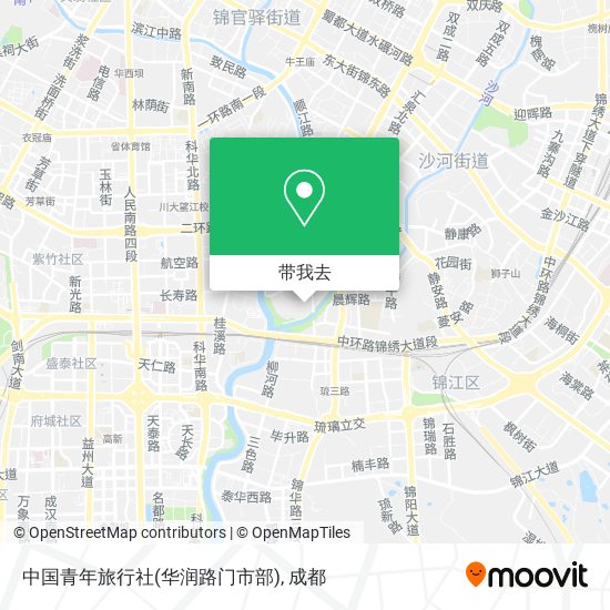 中国青年旅行社(华润路门市部)地图