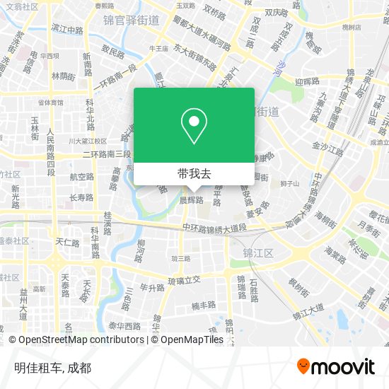 明佳租车地图