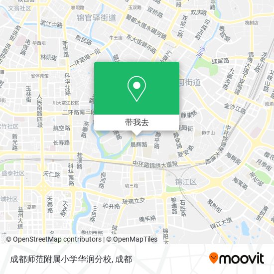 成都师范附属小学华润分校地图