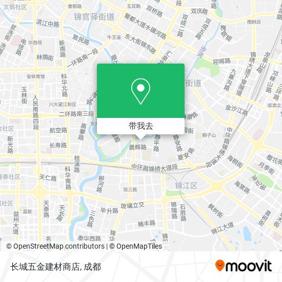 长城五金建材商店地图