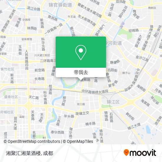 湘聚汇湘菜酒楼地图