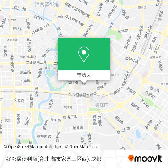 好邻居便利店(育才·都市家园三区西)地图