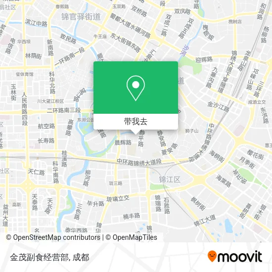 金茂副食经营部地图