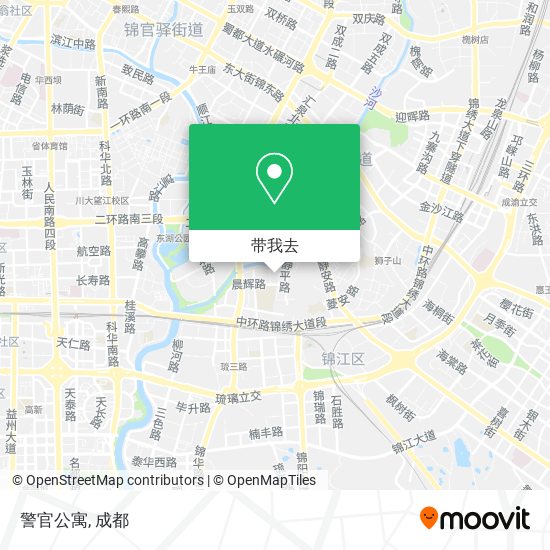 警官公寓地图