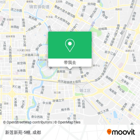 新莲新苑-5幢地图