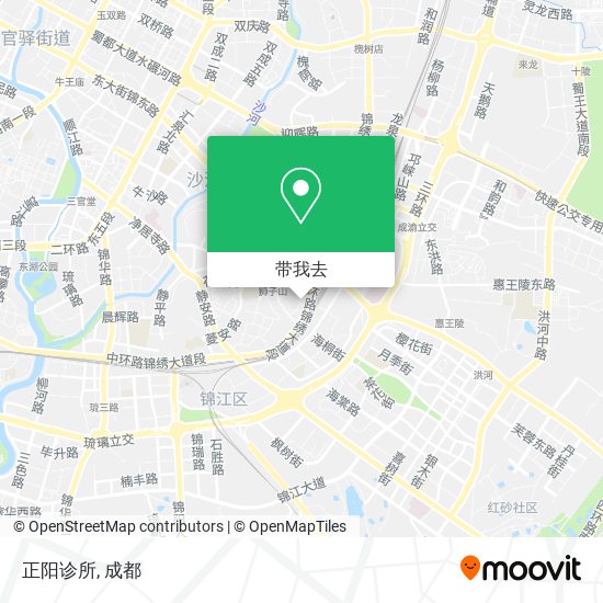 正阳诊所地图