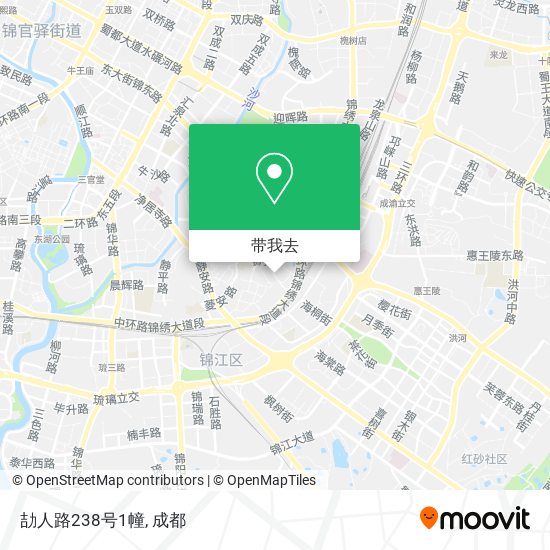 劼人路238号1幢地图