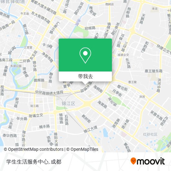 学生生活服务中心地图