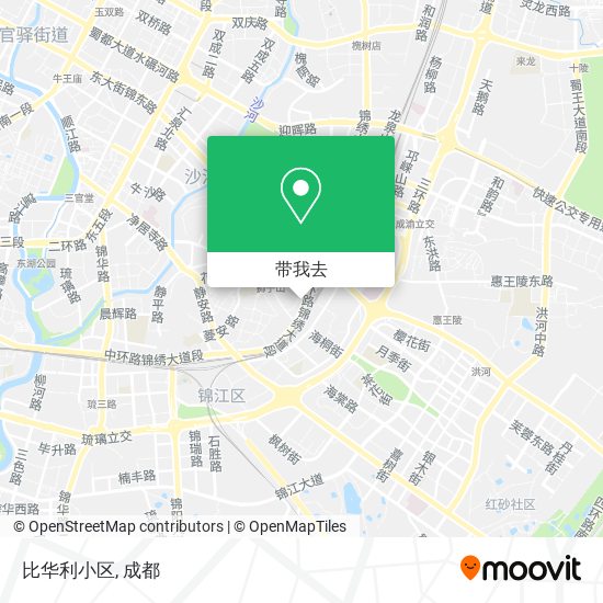 比华利小区地图
