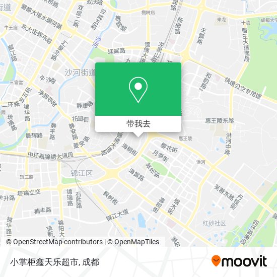 小掌柜鑫天乐超市地图