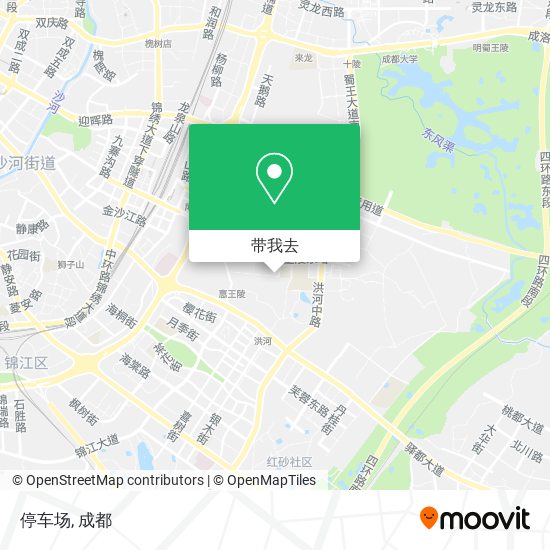 停车场地图