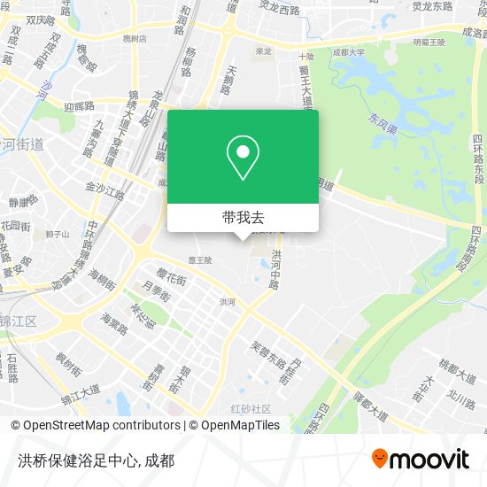 洪桥保健浴足中心地图