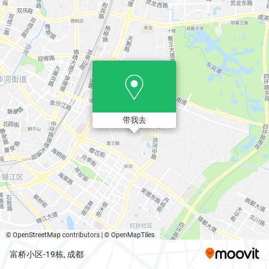 富桥小区-19栋地图