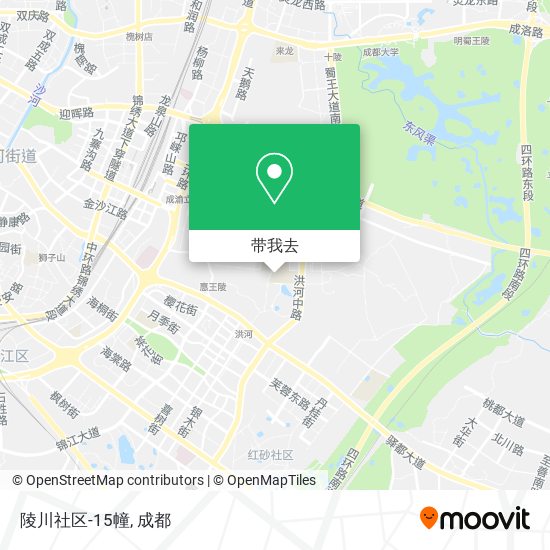 陵川社区-15幢地图