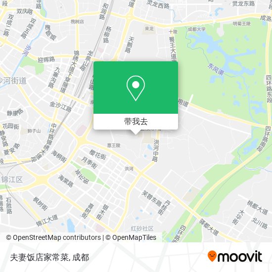 夫妻饭店家常菜地图