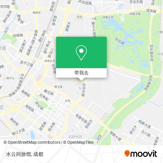 水云间旅馆地图