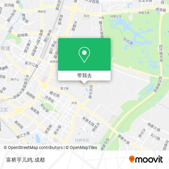 富桥芋儿鸡地图