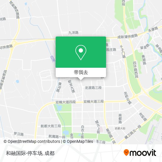 和融国际-停车场地图