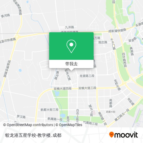 蛟龙港五星学校-教学楼地图